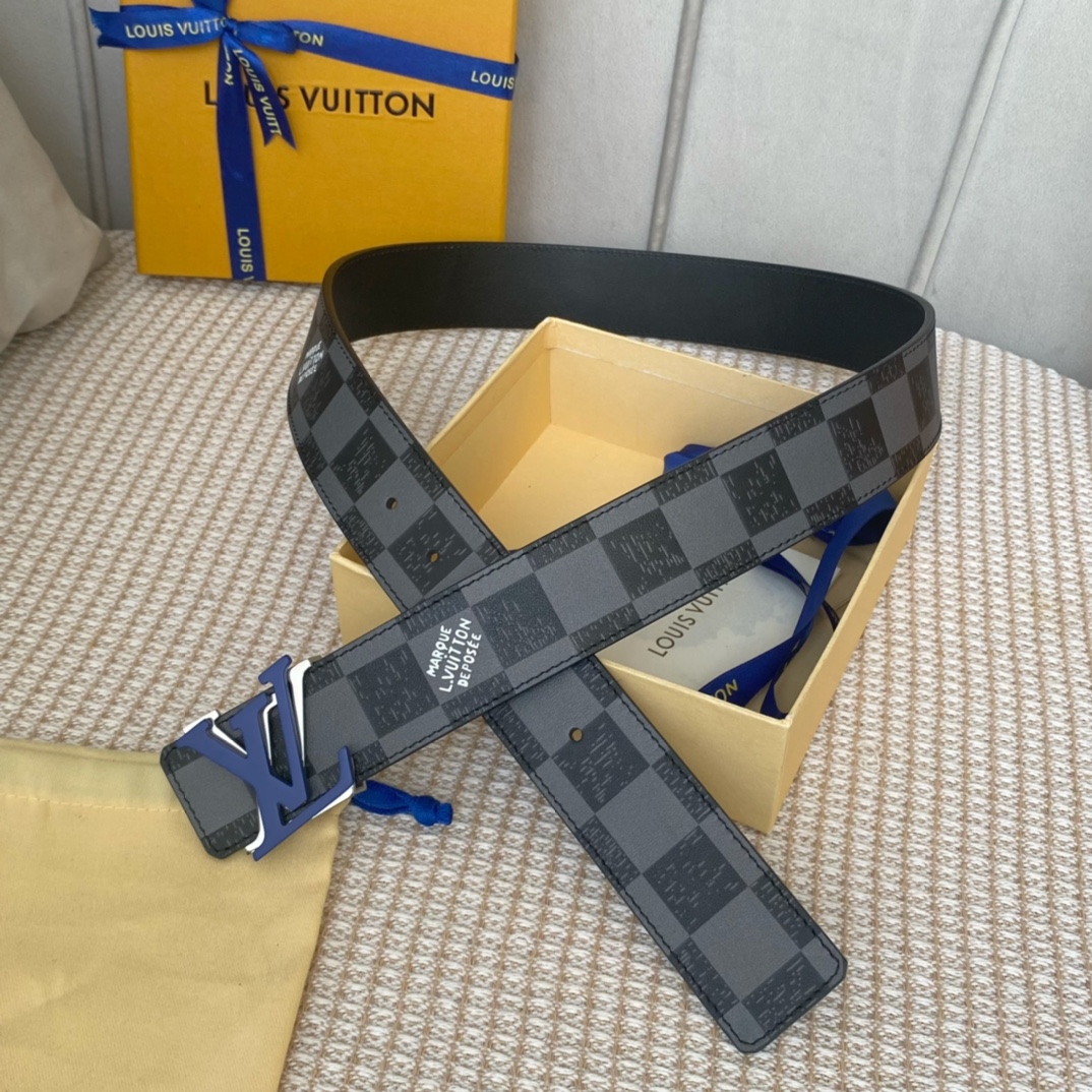 Louis Vuitton Belts Calfskin Cowhide