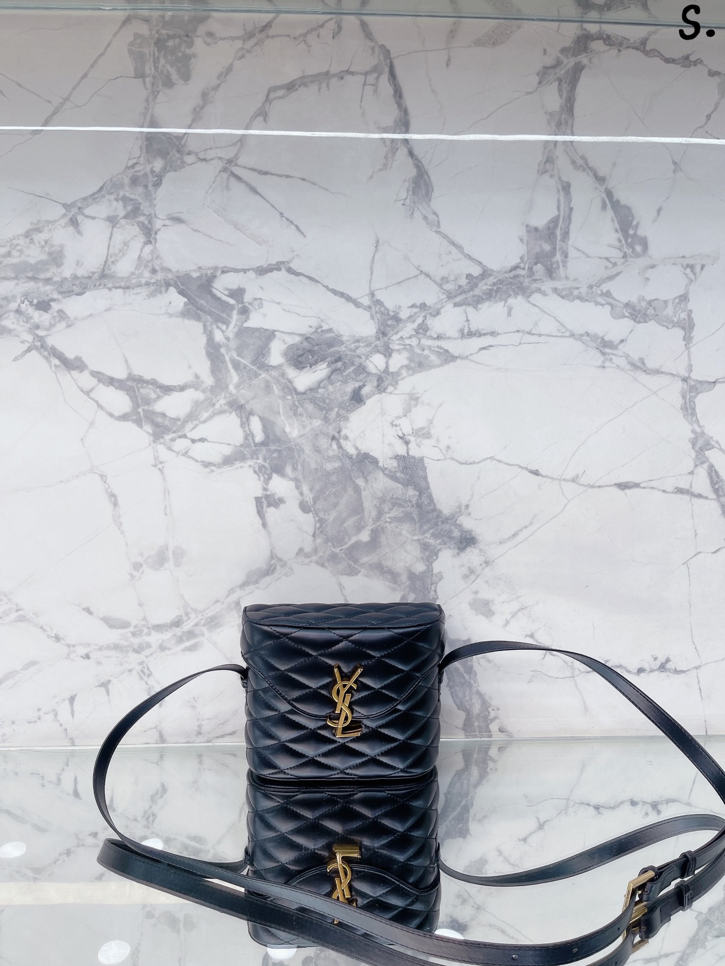 K0  Saint Laurent 圣罗兰 YSL  小盒子 小羊皮 尺寸20 16cm