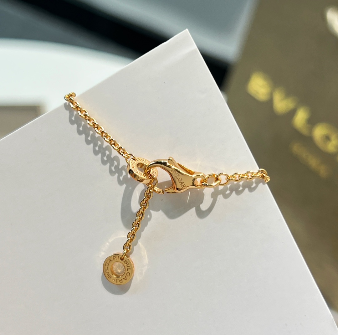 BVLGARI宝格丽迷你mini黑白陶瓷项链手链