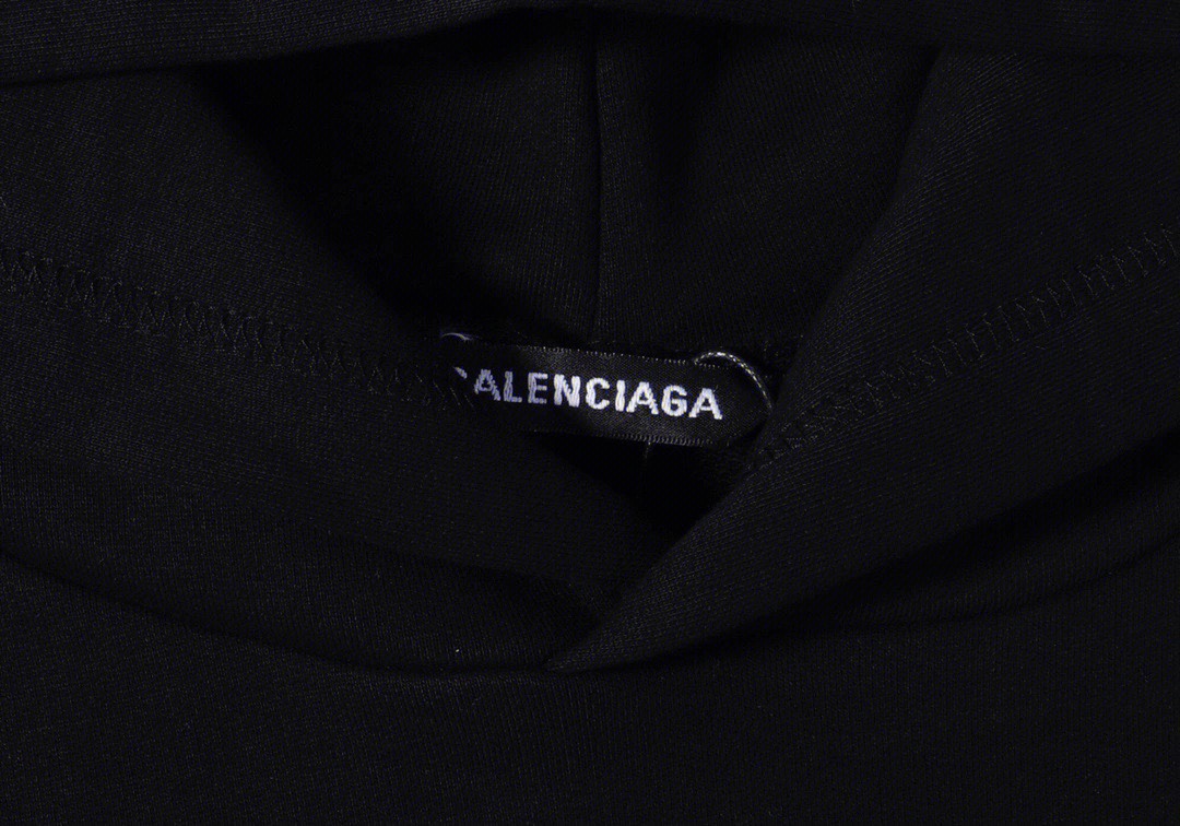 210Balenciaga/巴黎世家秋冬明星人像印花连帽卫衣