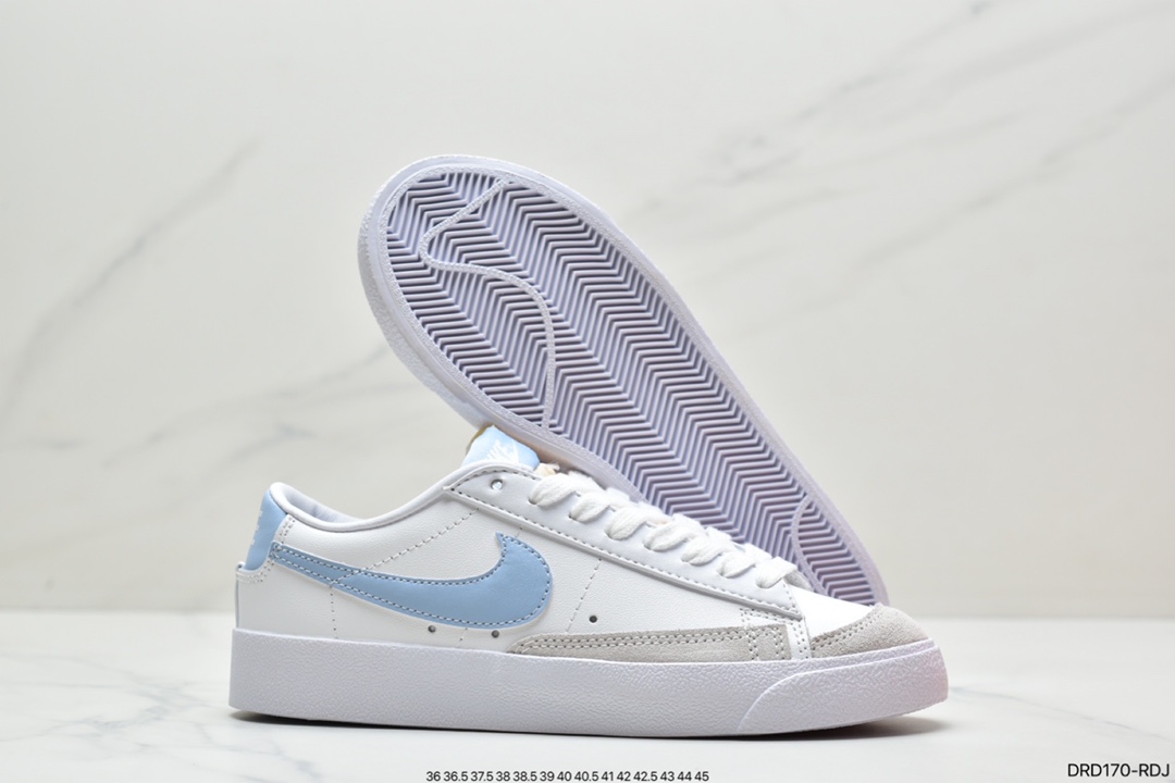 110 耐克Nk Blazer Mid '1977 VNTG 经典开拓者低帮百搭休闲运动板鞋 DC3278-280