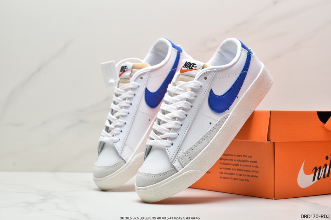 110 耐克Nk Blazer Mid '1977 VNTG 经典开拓者低帮百搭休闲运动板鞋 DC3278-280