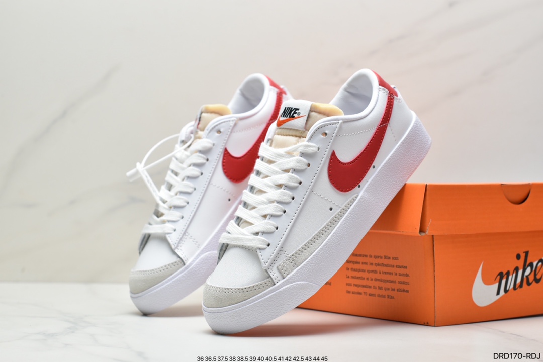 110 耐克Nk Blazer Mid '1977 VNTG 经典开拓者低帮百搭休闲运动板鞋 DC3278-280