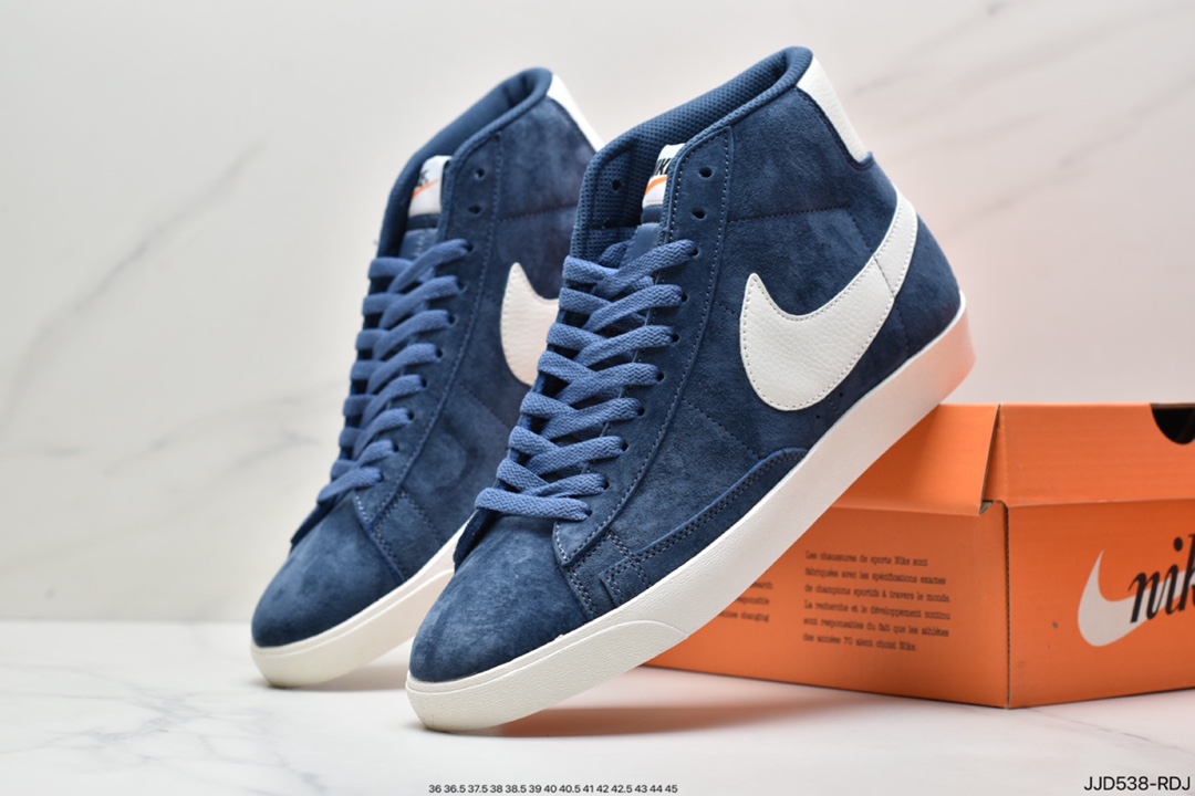 130 耐克 Nike Blazer Low Vintage Suede 复古经典开拓者高帮帮休闲运动板鞋 511427