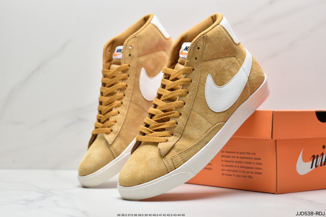130 耐克 Nike Blazer Low Vintage Suede 复古经典开拓者高帮帮休闲运动板鞋 511427