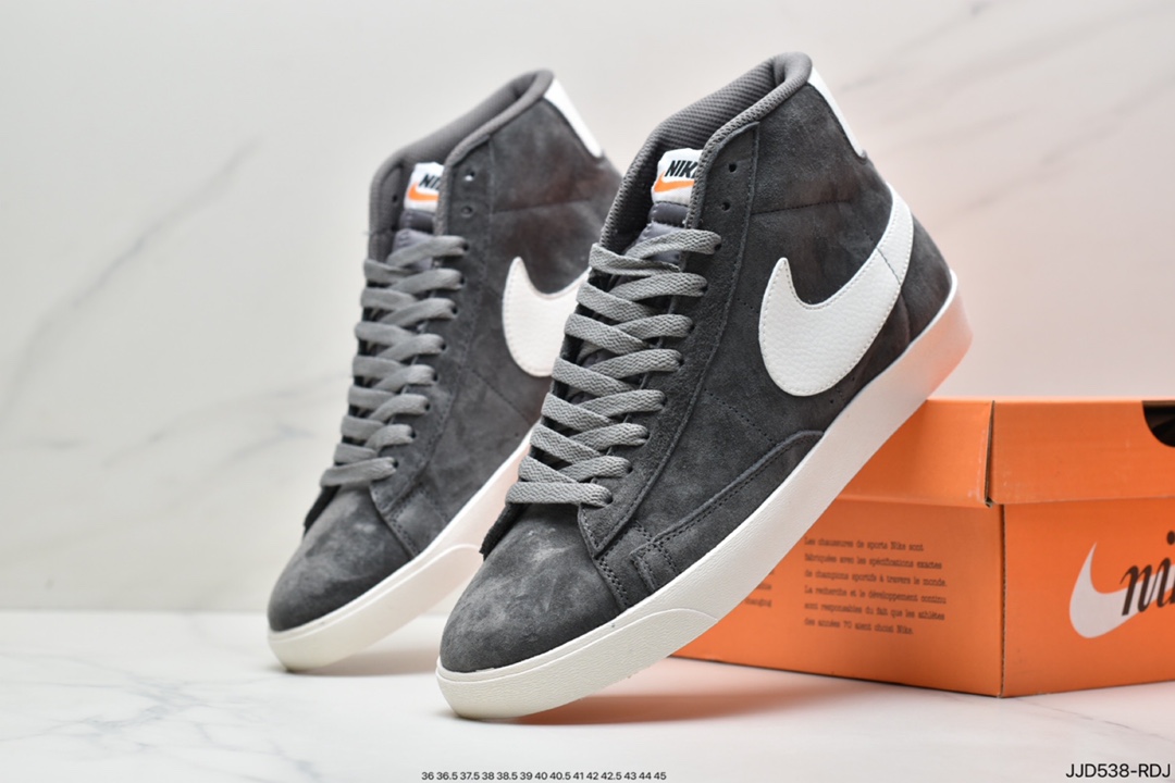 130 耐克 Nike Blazer Low Vintage Suede 复古经典开拓者高帮帮休闲运动板鞋 511427