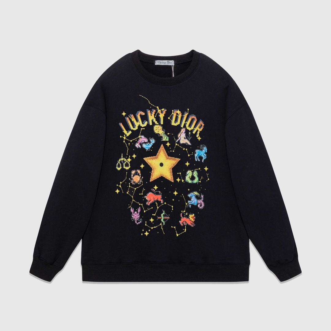 High-Quality Double-Sharp-Collar Shirt for Men and Women – Lucky Star’s Digital Direct Spray Process - 图片 1
