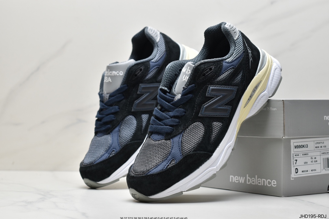 New Balance NB990 series high-end American retro casual running shoes M990LI3