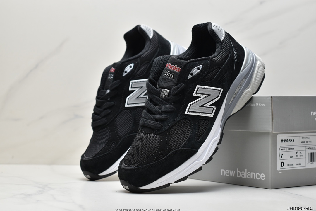 New Balance NB990 series high-end American retro casual running shoes M990LI3