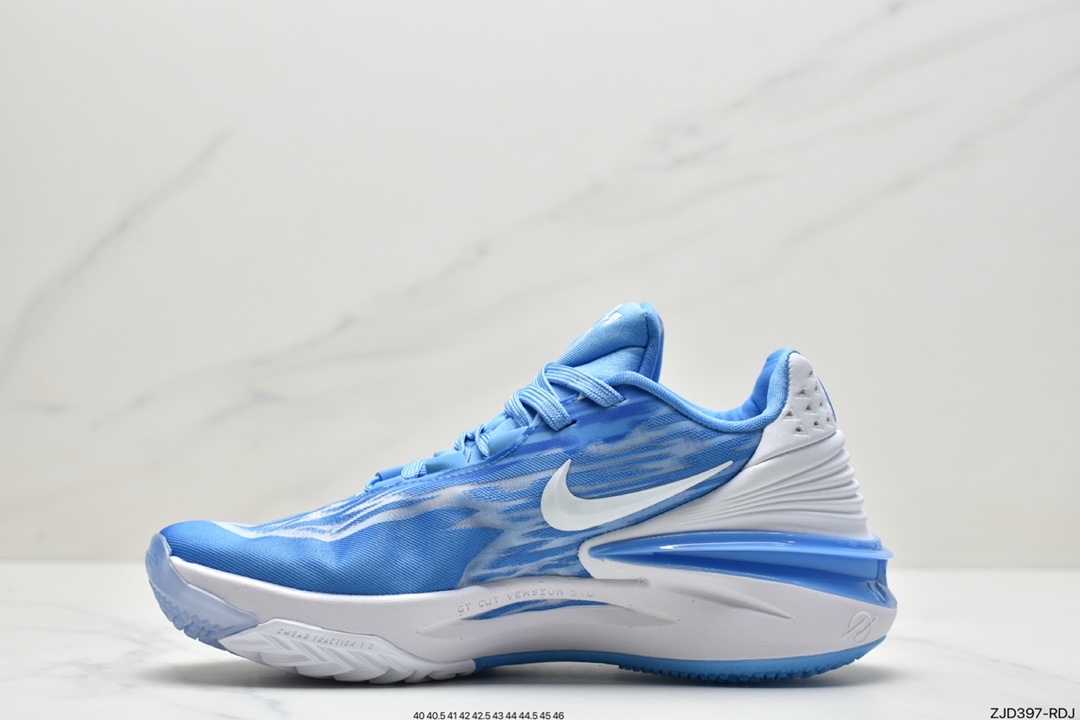 240 nike Air Zoom GT Cut 2 二代缓震实战篮球鞋 嫩绿 DJ6015-101