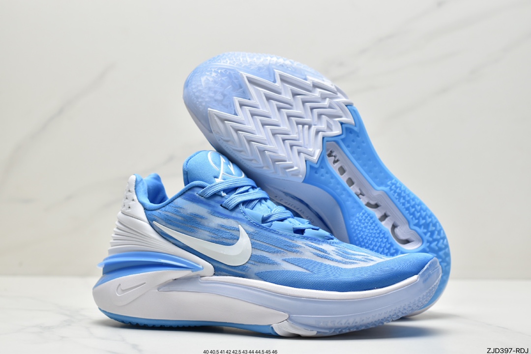 240 nike Air Zoom GT Cut 2 二代缓震实战篮球鞋 嫩绿 DJ6015-101