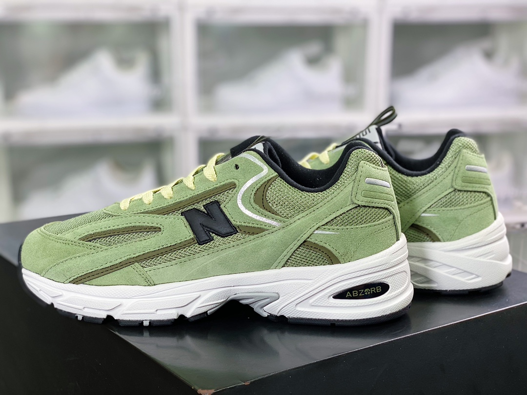 NB M529 series low-top retro daddy style casual sports jogging shoes ”Hay Grass Olive Green Black” M529JD