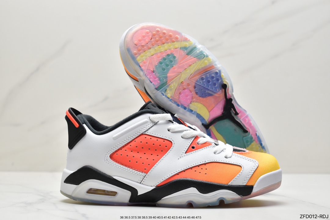 280 Air Jordan 6 Retro Low Gc 乔6 低帮百搭闲休运动篮球鞋DH6928-073