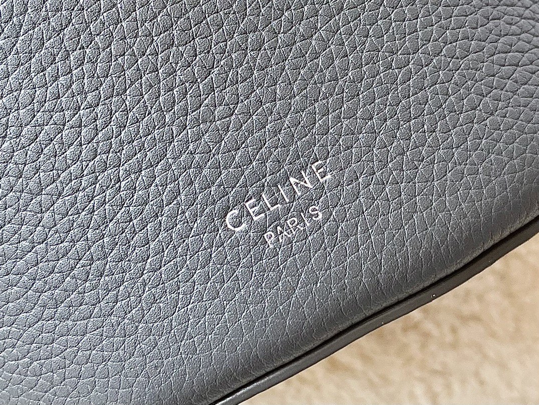 CELINE赛琳进口原版荔枝纹牛皮水桶包189750