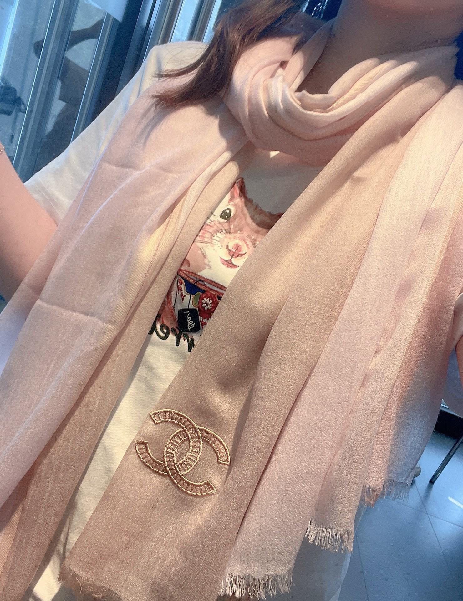 Chanel Scarf Cashmere