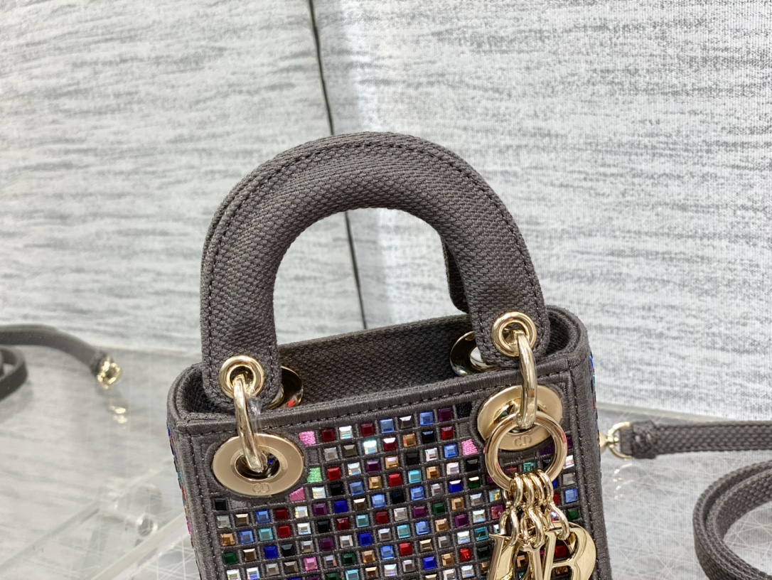 迪奥 Dior 高定典藏经典高奢手袋托特包斜挎包 #6438DF9D 3