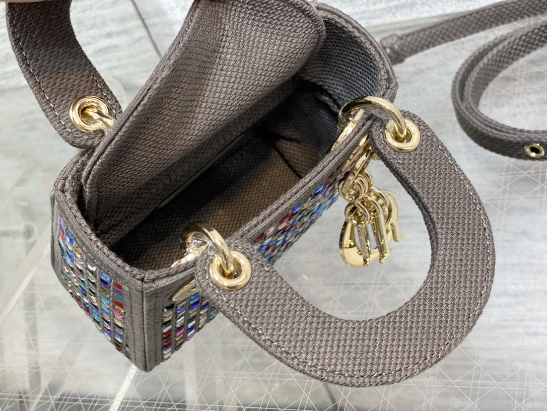迪奥 Dior 高定典藏经典高奢手袋托特包斜挎包 #6438DF9D 8