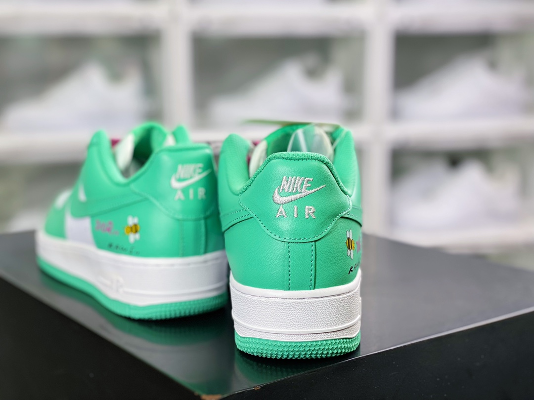 240 Air Force 1’07 LV8 Low”Dior Kaws”空军一号经典低帮百搭休闲运动板鞋“薄荷绿白迪奥XX小蜜蜂”BS8871-104