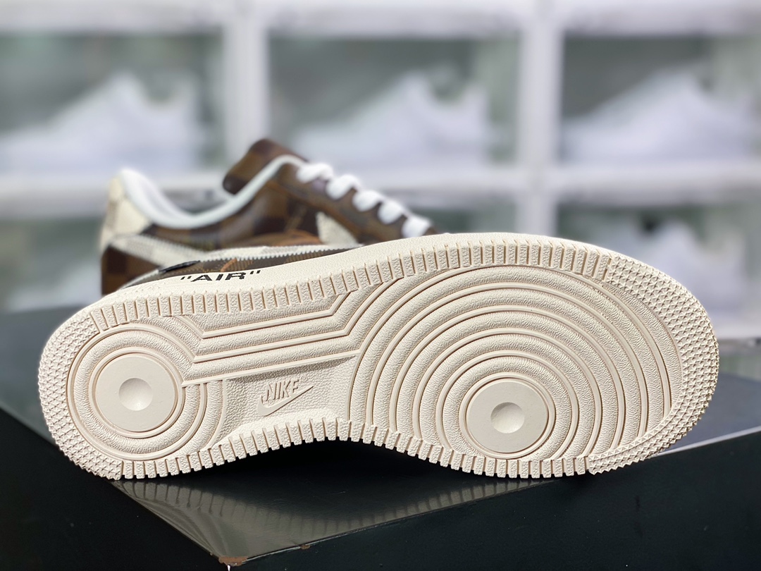 300 路易威登x Air Force 1'07 LV8 Low”Lemon /LV Monogram”空军一号系列低帮经典百搭休闲运动板鞋AEU3BM16M693-3308-8