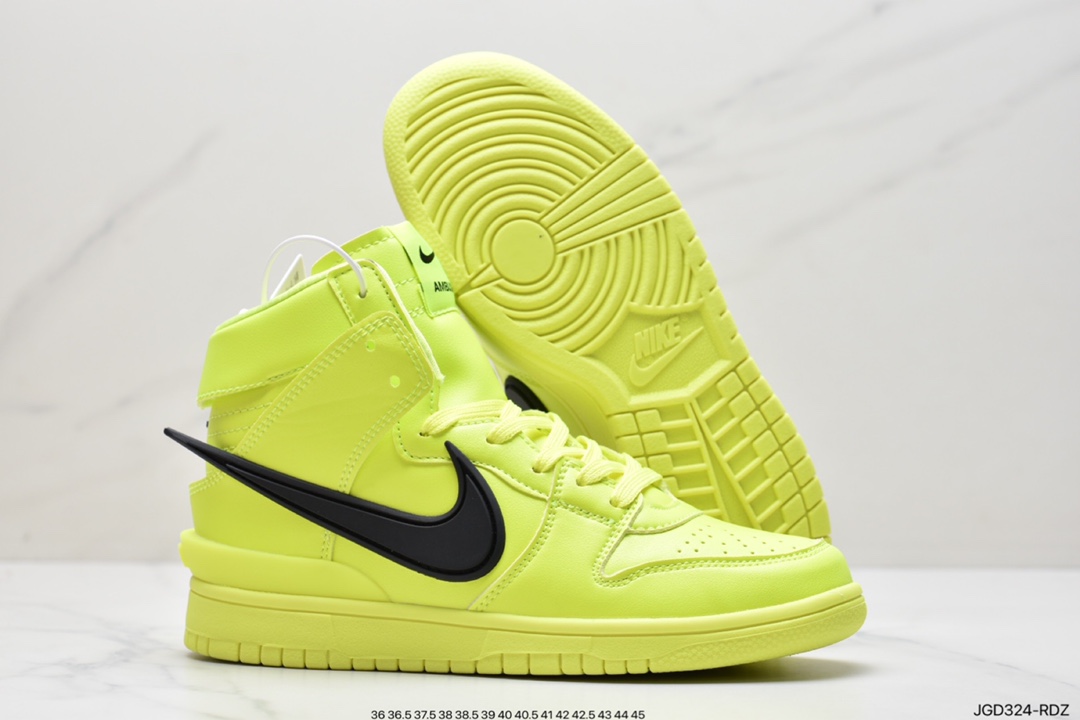 180 耐克AMBUSH x SB Dunk High SB滑板鞋高帮 CU7544-400