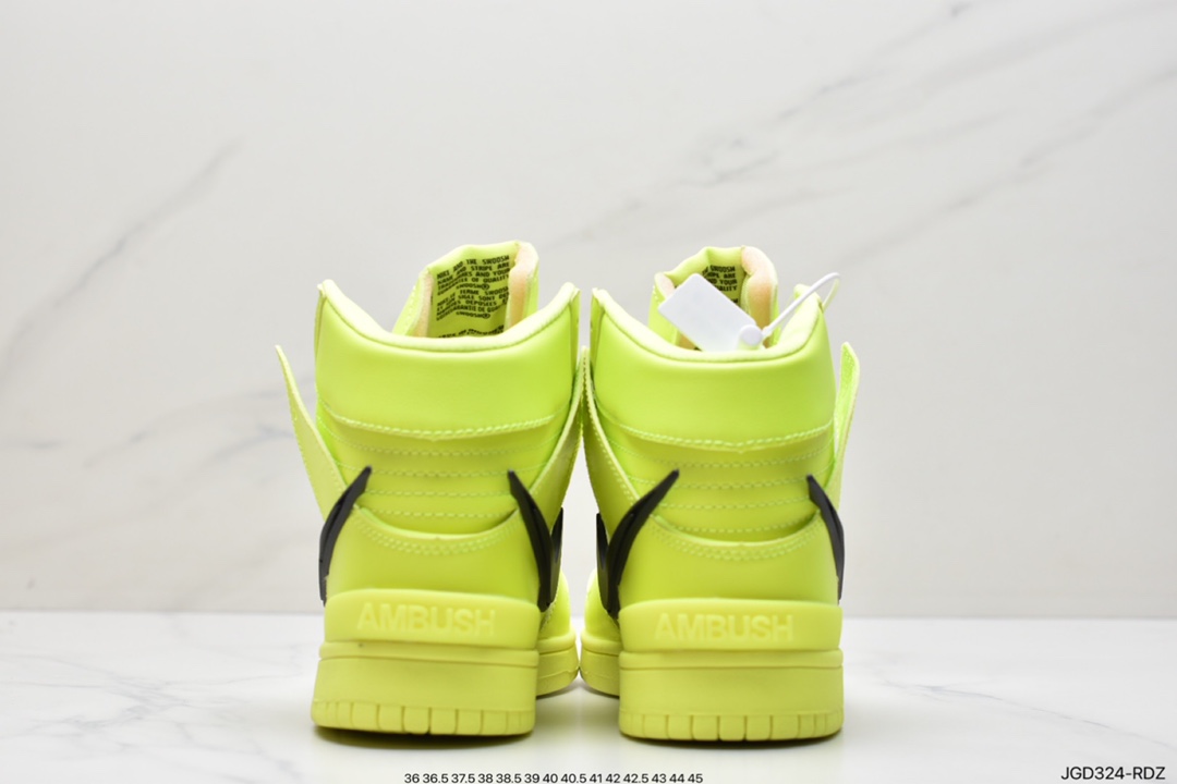 180 耐克AMBUSH x SB Dunk High SB滑板鞋高帮 CU7544-400