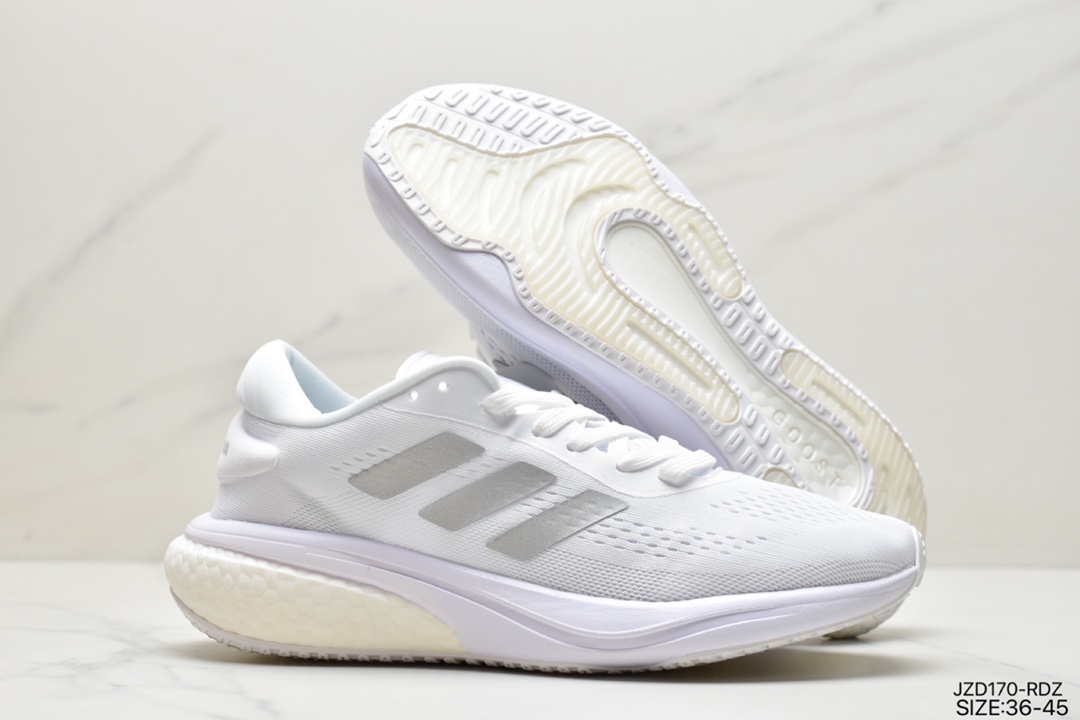 140 Adidas阿迪达斯SOLAR BOOST 3 M网透气超轻长跑运动鞋 GW9092