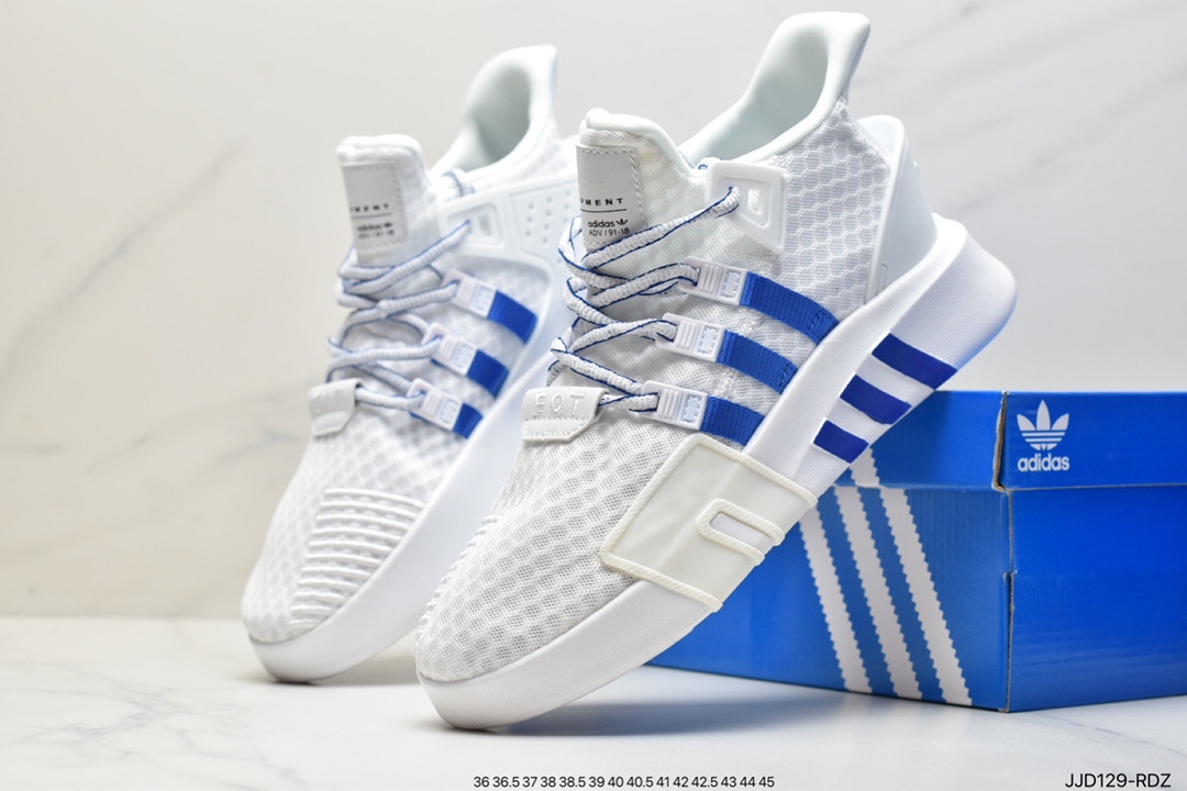 130 Adidas EQT BASK ADV#将醒目篮球气质融入复古90年代