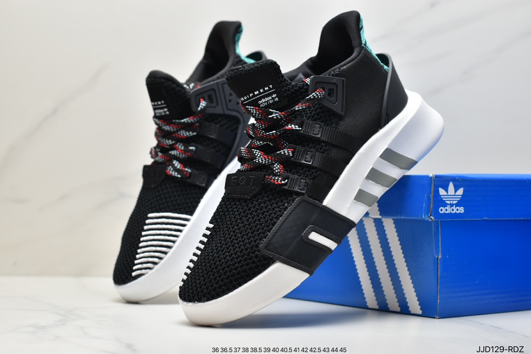 130 Adidas EQT BASK ADV#将醒目篮球气质融入复古90年代