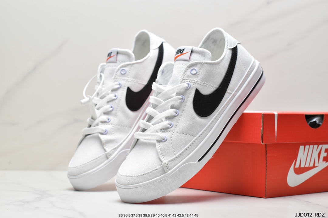 130 耐克Nike Court Legacy学院产物系列系列低帮经典百搭休闲运动小白板鞋CW6539