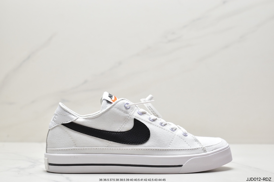 130 耐克Nike Court Legacy学院产物系列系列低帮经典百搭休闲运动小白板鞋CW6539