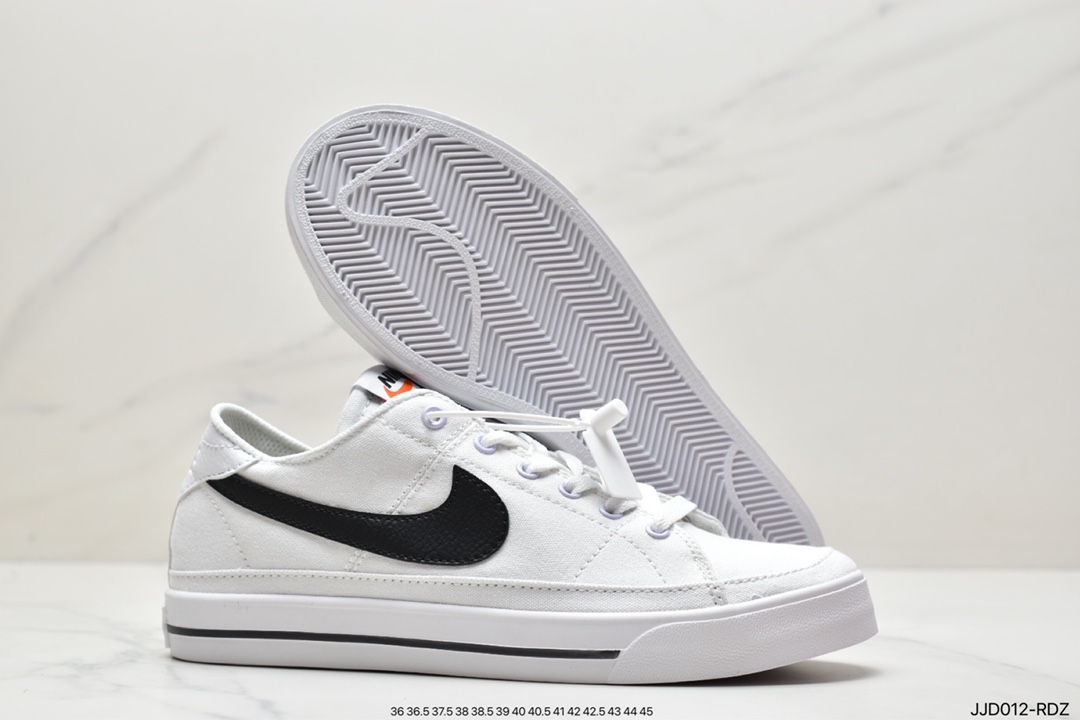 130 耐克Nike Court Legacy学院产物系列系列低帮经典百搭休闲运动小白板鞋CW6539