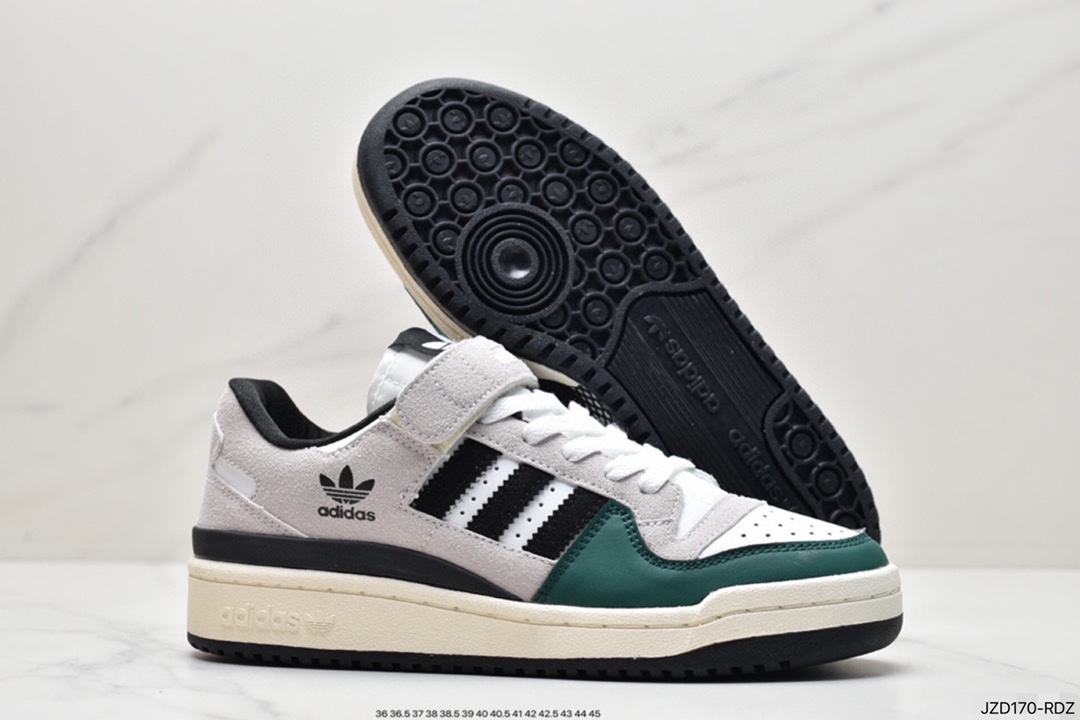 Adidas Clover Originals Forum 84 Low Roman Series Velcro Low Help GW4426