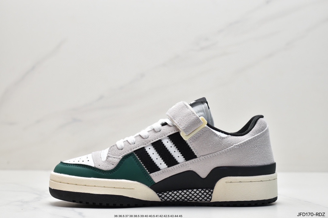 Adidas Clover Originals Forum 84 Low Roman Series Velcro Low Help GW4426