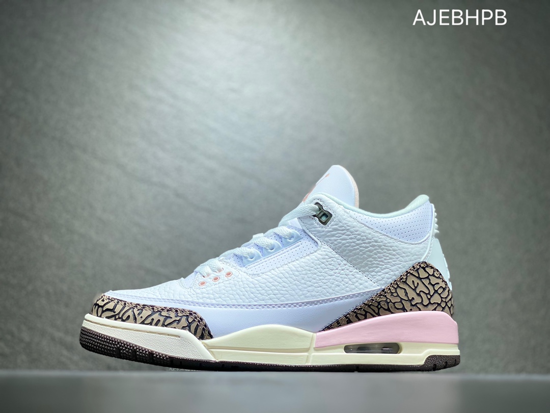 320 Air Jordan 3 AJ3 Retro AJ3白粉 篮球鞋 CK9246-102
