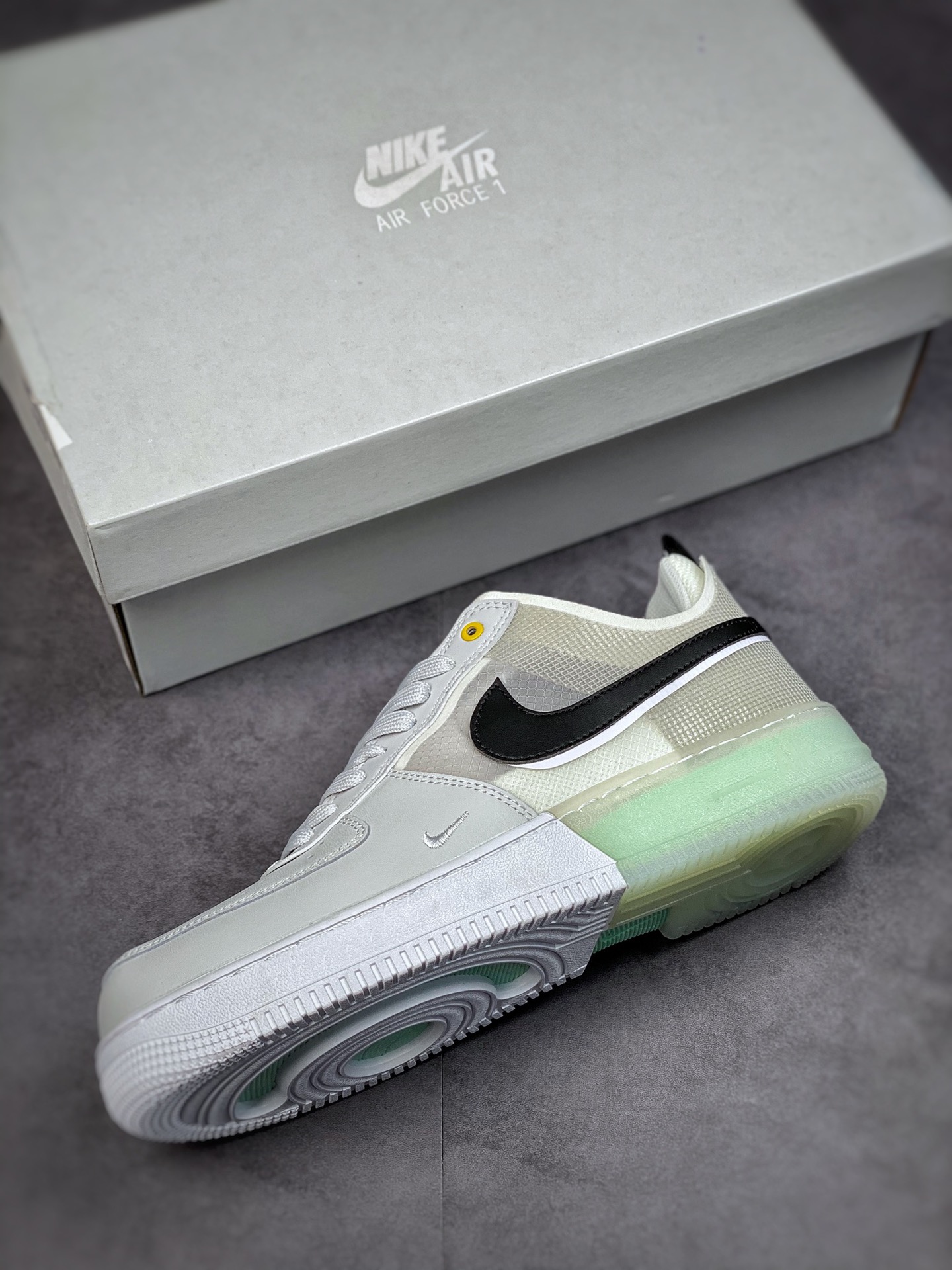 240 Nike Air Force 1 Low 07 断底白灰绿 DM0573-001