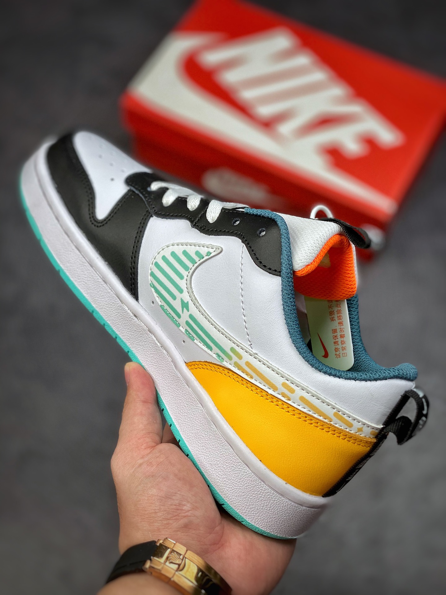 200 Nike Court Borough Low 2 FP 独家全头层版本DX5767-111