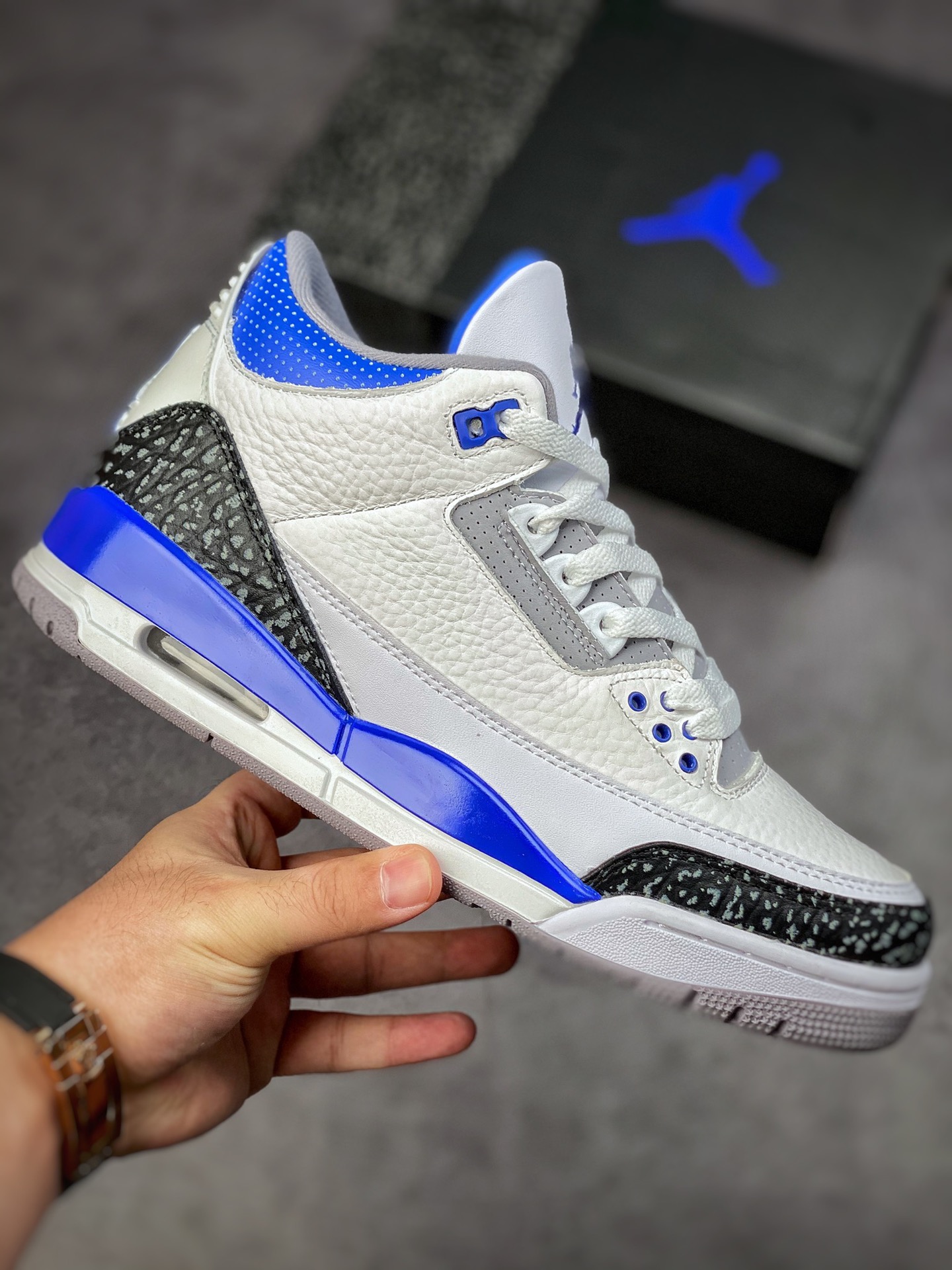 280 Air Jordan 3 Retro ”Racer Blue” 赛车蓝 CT8532-145