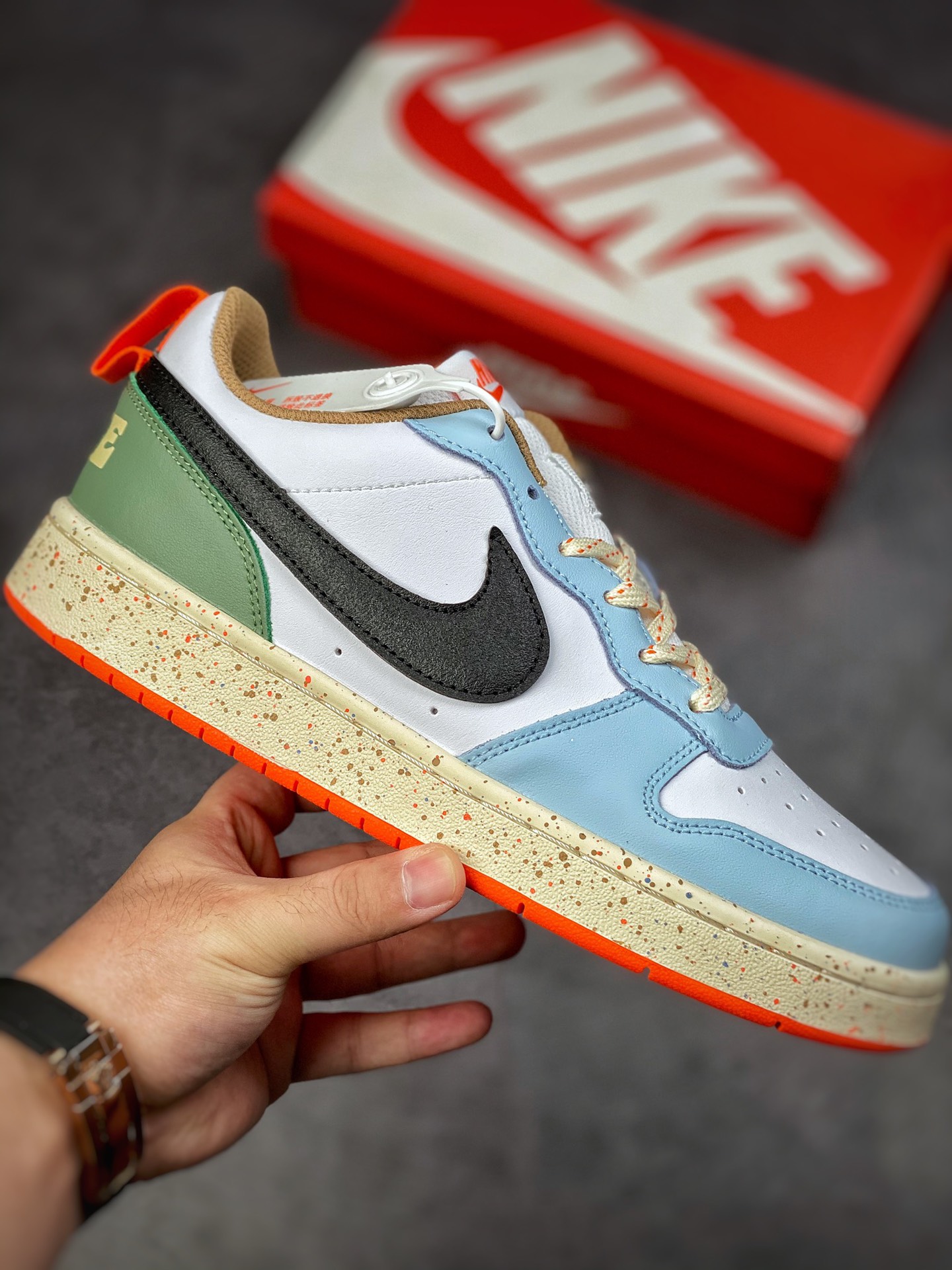 200  Nike Court Borough Low 2 FP 独家全头层版本 DX6052-101