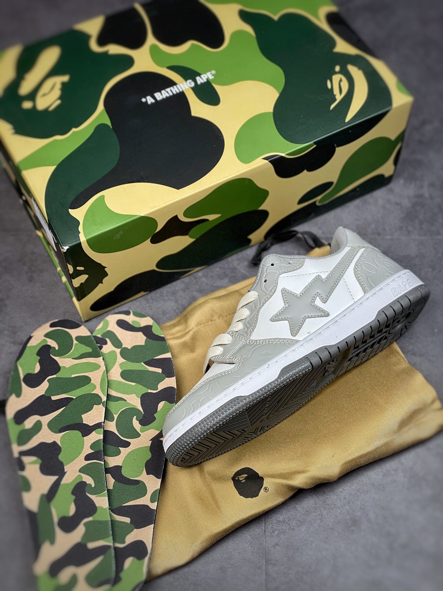 Human Made Bape Sta Sk8 To Nigo trend godfather Nigo ape head