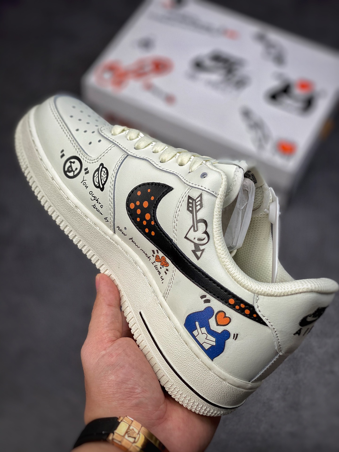 260 Nike Air Force 1 Low 07 二次元涂鸦 CW2288-226