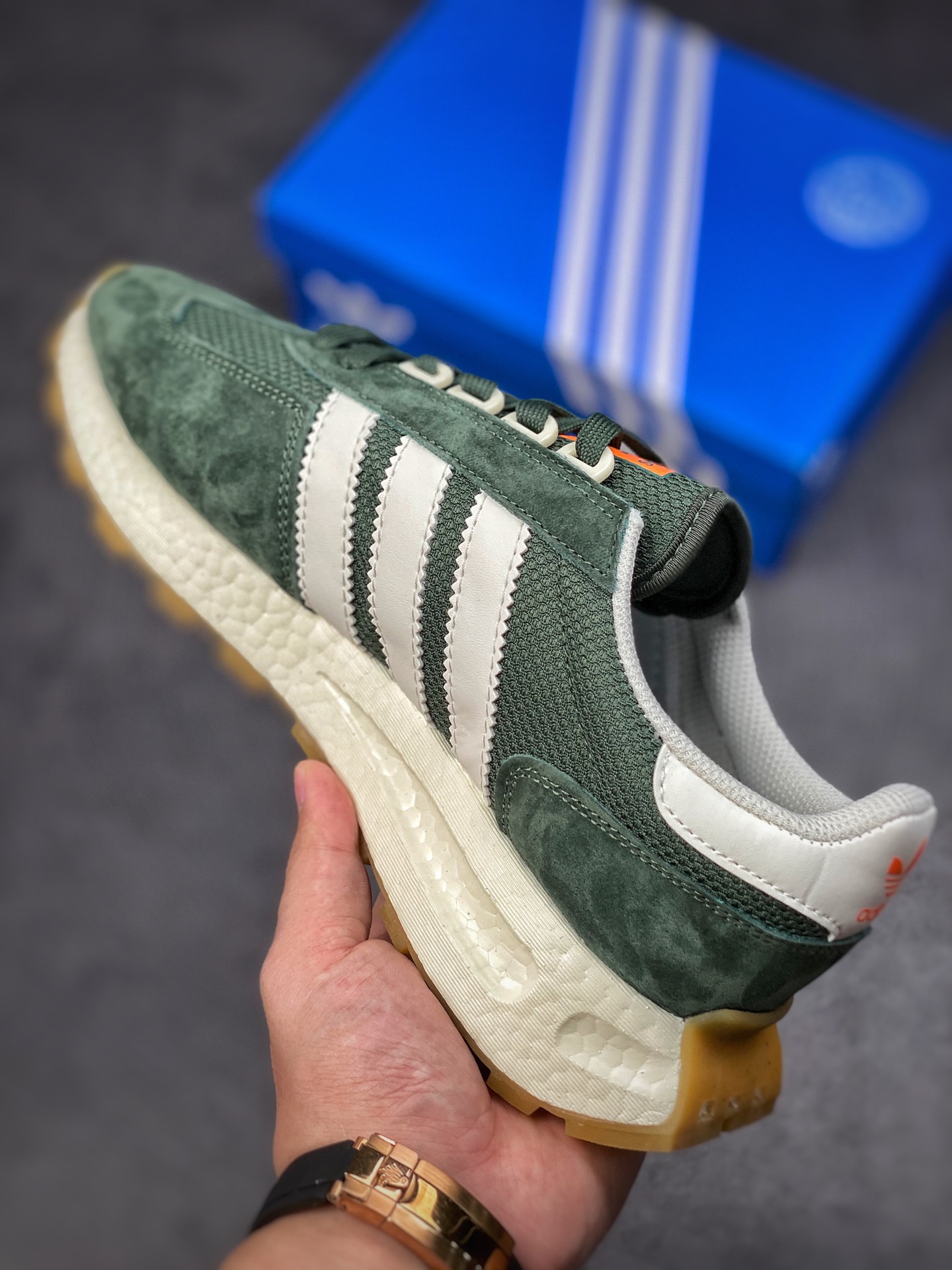 adidas Racing E5 Boost Prototype speed light retro series HP7849