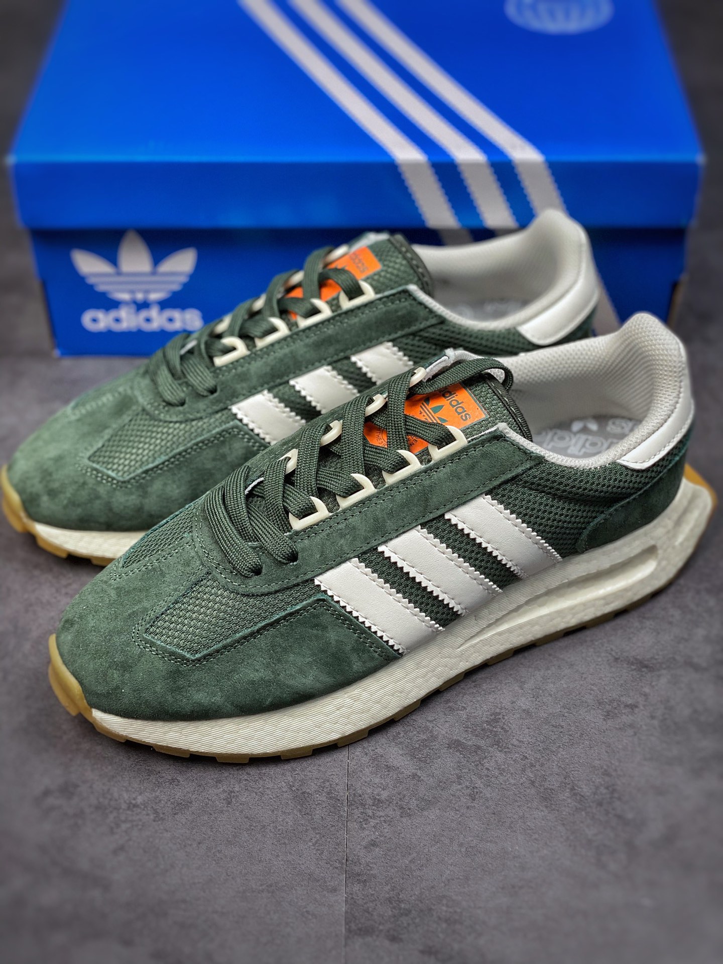 adidas Racing E5 Boost Prototype speed light retro series HP7849