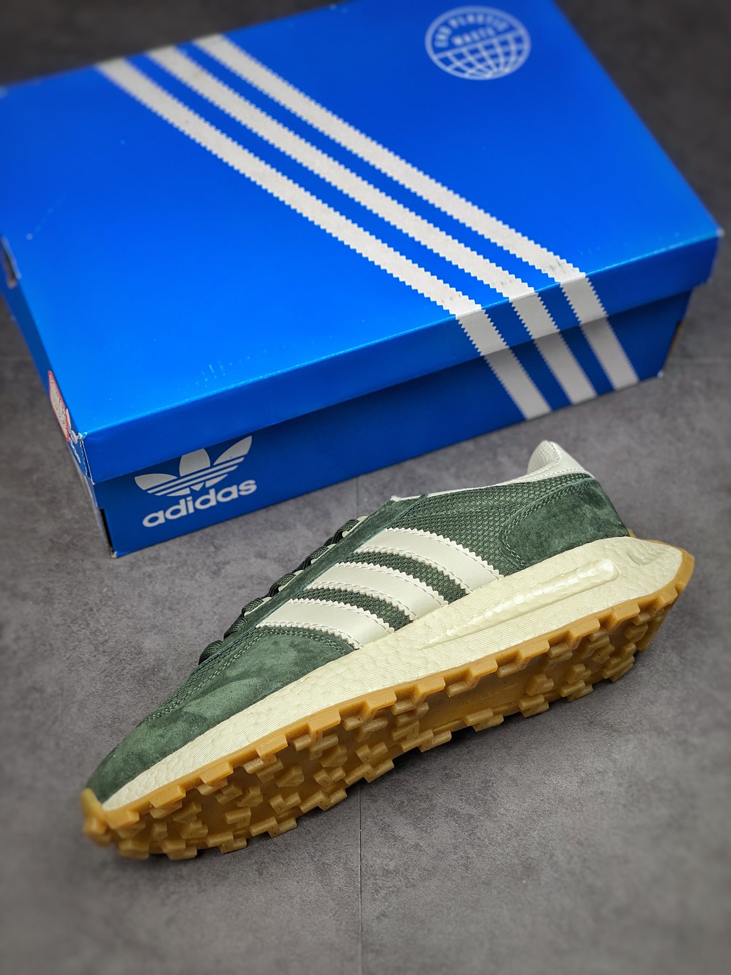 adidas Racing E5 Boost Prototype speed light retro series HP7849