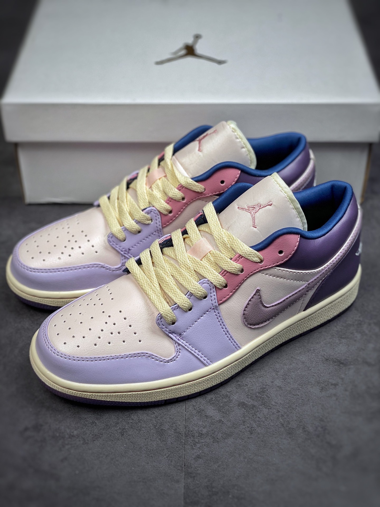 200 Air Jordan 1 Low 复活节彩蛋 乔1休闲板鞋 DZ2768-651