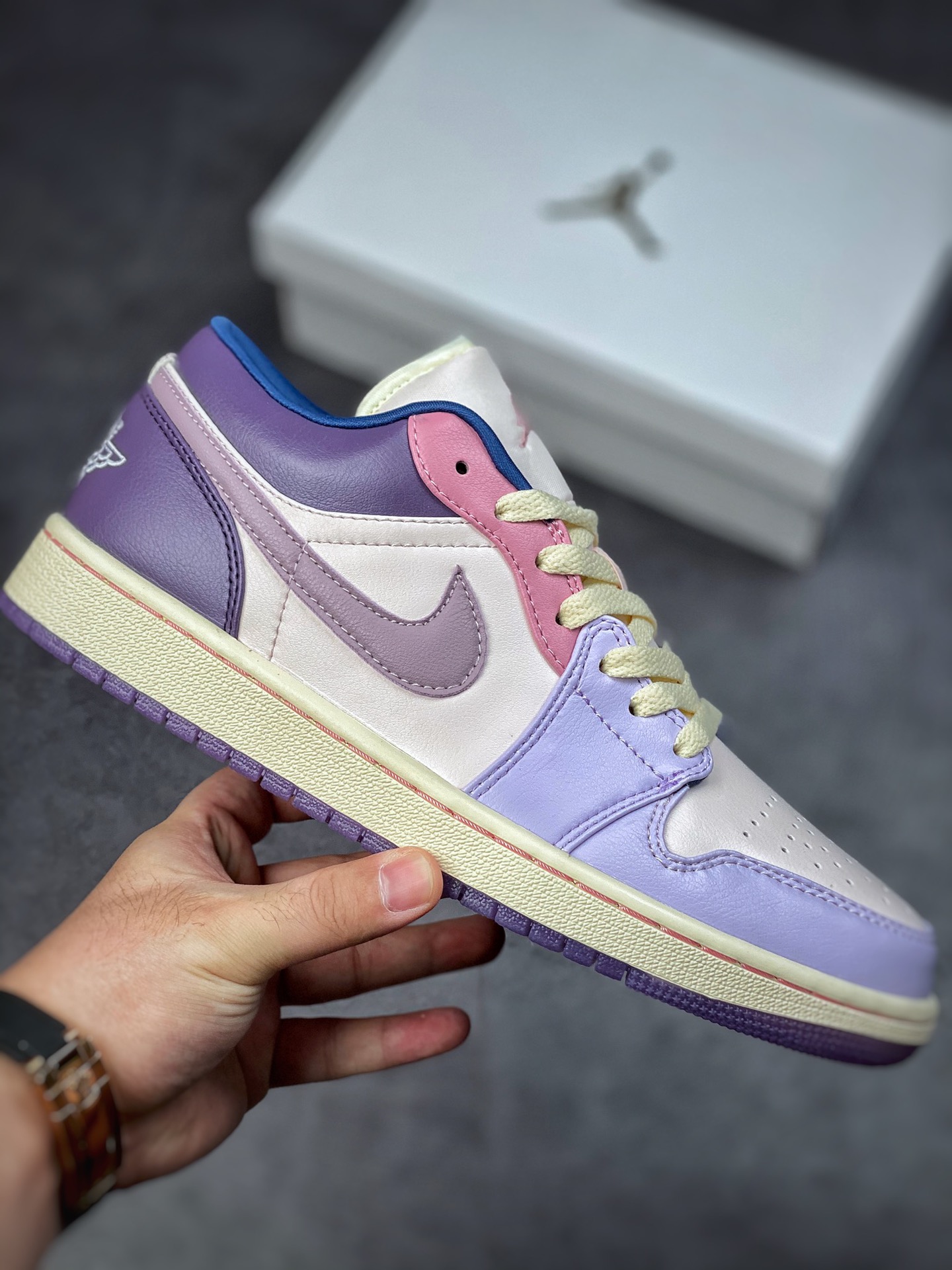 200 Air Jordan 1 Low 复活节彩蛋 乔1休闲板鞋 DZ2768-651