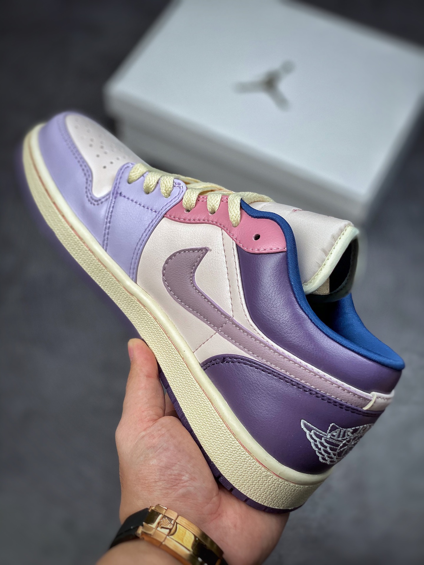 200 Air Jordan 1 Low 复活节彩蛋 乔1休闲板鞋 DZ2768-651