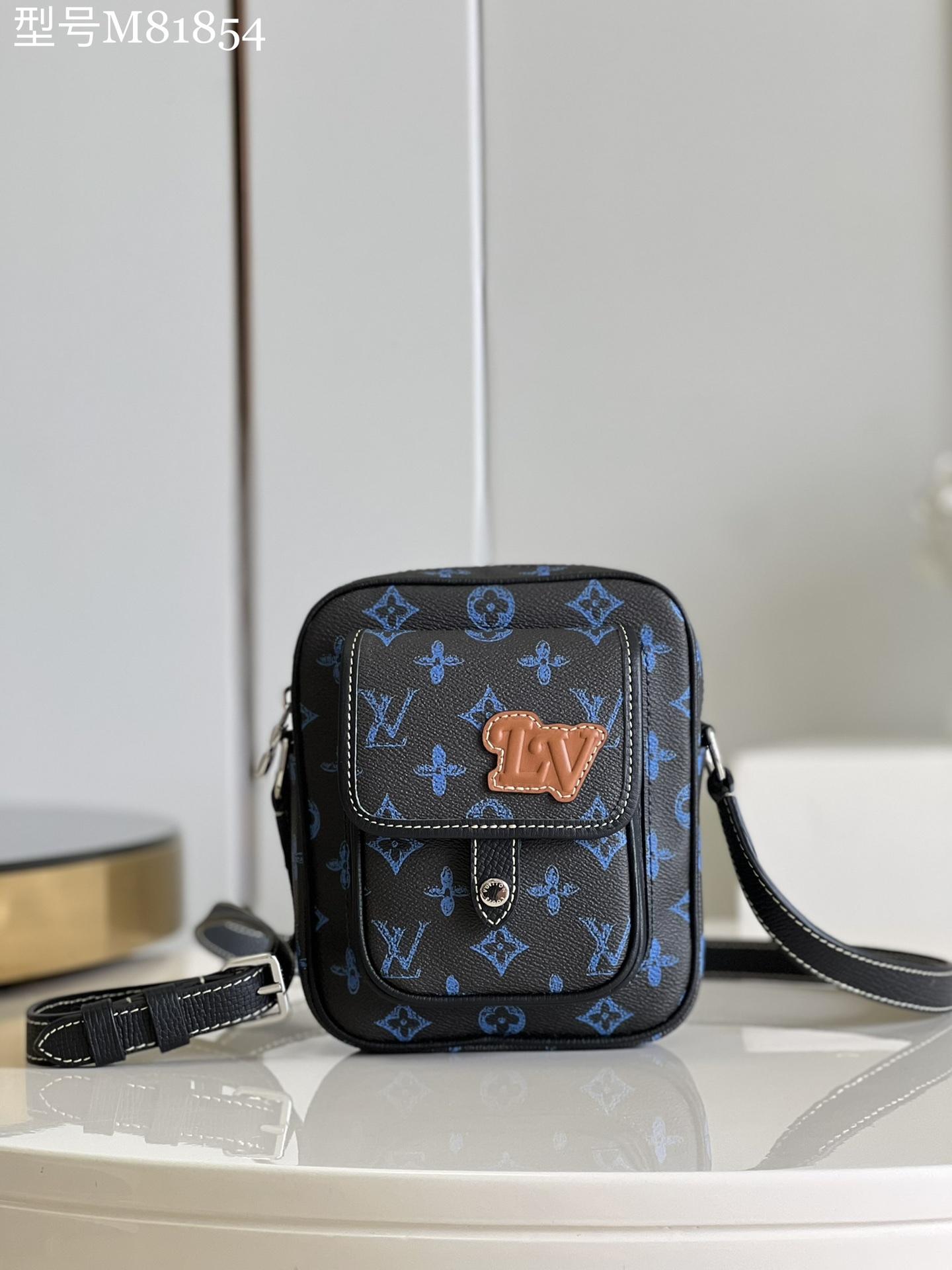 Louis Vuitton LV Christopher Fashion
 Bags Handbags Wholesale 2023 Replica
 Blue Denim Canvas Cowhide Fabric Mini M81854