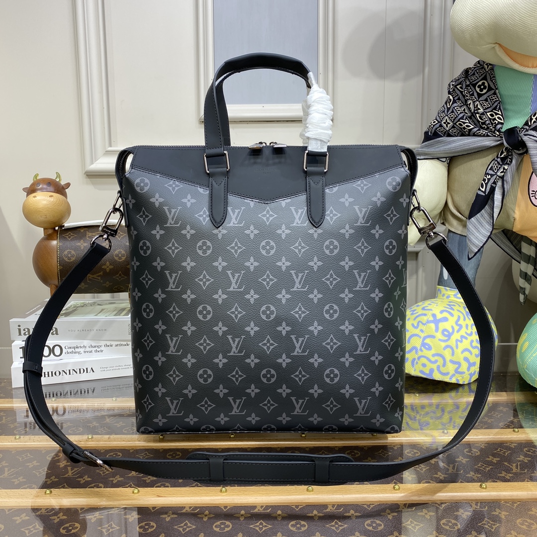 Louis Vuitton Bags Briefcase Black Men Monogram Canvas Explorer M40567