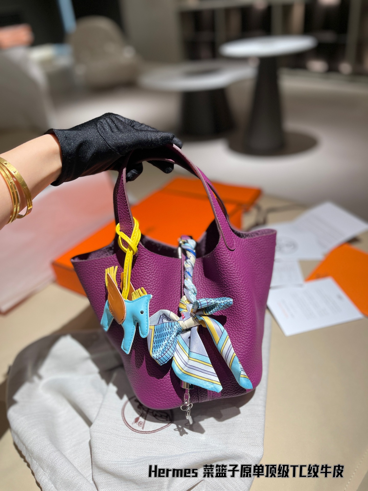 Hermes Bags Handbags Frosted