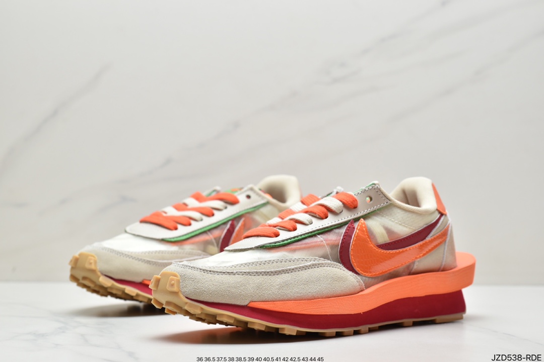 140 耐克Fragment Design x Sacai x Nike LDWaffle 华夫 藤原浩 慢跑鞋
